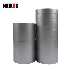 Cinta adhesiva plateada